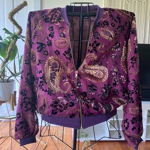 Fashion Nova Curve Paisley Jacket